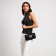 Bag-clate on the magnet, black color