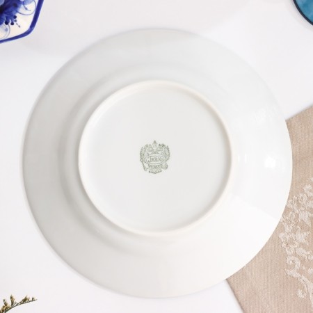 Plate "yarrow", D-200mm, neo gzhel-3