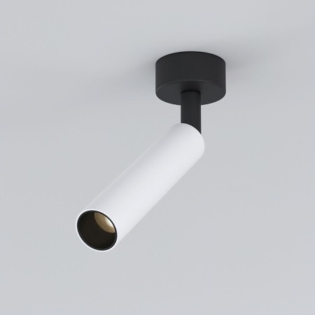 Lamp ceiling Elektrostandard, Diffe LED 5 W, 27x27x178 mm, IP20, white, black color