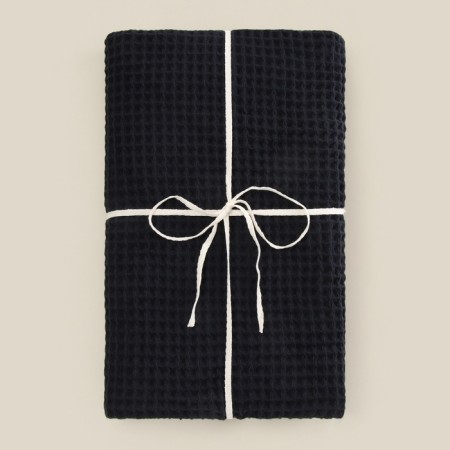 Waffle towel SL Home: Basic "Dark Mare" 50x90 cm, 100% cotton, 340 g/m2-7