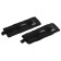 Tears onlytop, 2 pcs. x 1 kg, black color