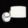 Wall lamp EVOLUCE. Sle1121-101-01. Aerin. 1x40 watts, E14, 10x13.5 cm, chromium color