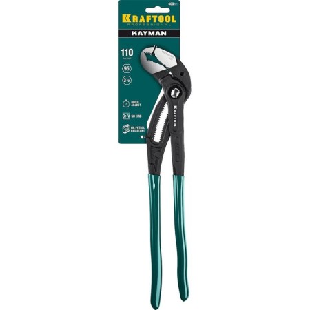 Rasual ticks Kraftool 22353-40, fast adjustment, CR-V, MAX capture up to 95 mm, 400 mm-3