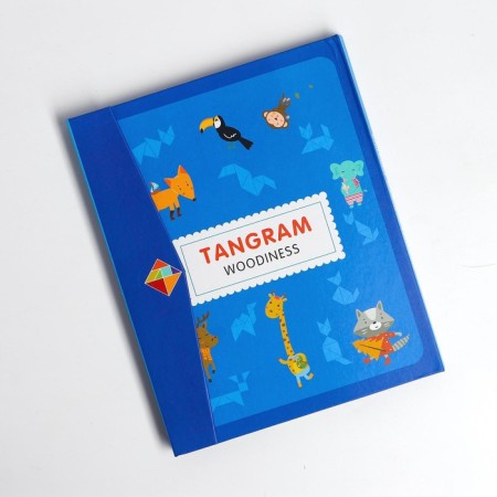 Magnetic tangram "In the book", 1.5 × 18 × 22 cm-5