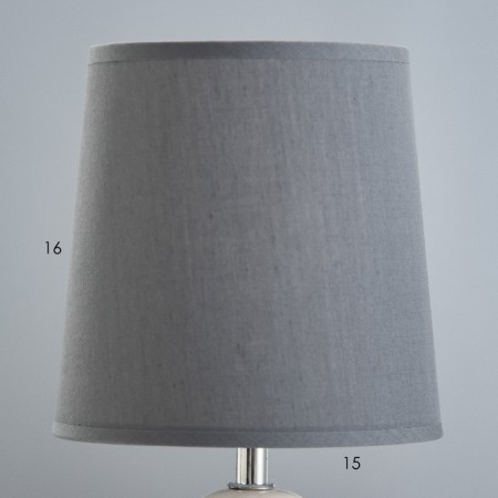Table lamp "Balance" E14 40W gray 16x16x33 cm Risalux-2