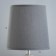 Table lamp "Balance" E14 40W gray 16x16x33 cm Risalux