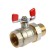 Balloon tap STT, 1 ", with an American, nickelized brass
