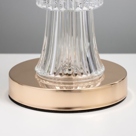 Lumier table lamp E27 40W gold 25x25x42 cm Risalux-4