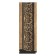Mirror in the baguette frame, silver monogram 101 mm, 59x79 cm