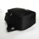 Youth backpack with a zipper, 4 pockets, black/green color