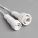Garland “thread” 10 m, IP44, UMS, white thread, 100 LED, green glow, 8 modes, 24 V