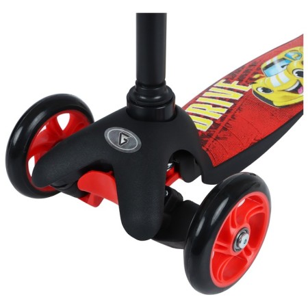 Graffiti Drive, Pu 110/75 mm, ABEC 7 wheels, red color-3