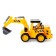 Excavator "Stroystaya", works on batteries, light and sound effects