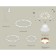 Ambrella Light Acrylic lamp, XR92082020, GX53 LED 12 W, white sand, pink gold, white matte
