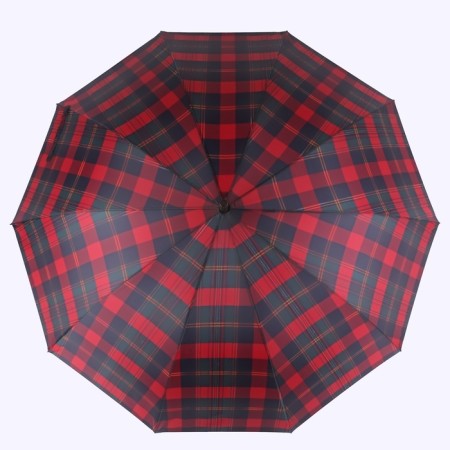 Umbrella - a semiautomatic “cage” cane, 10 spokes, r = 60 cm, color mix-16