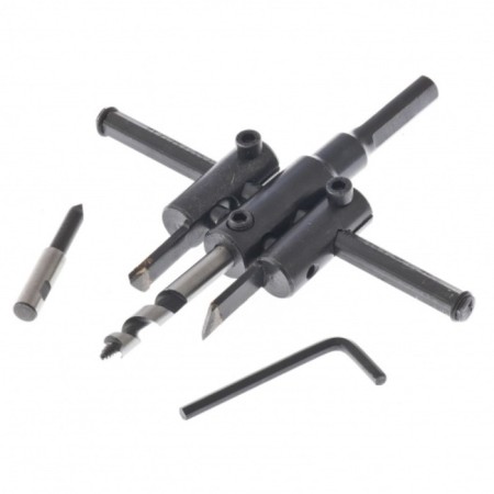 Matrix wood drill, adjustable "ballerina", 30-120 mm-1