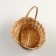 Set of wicker baskets, 16x10/32, 18x10/34, 21x10/36cm, bamboo