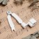 Winding machine 3B1 Music Life, winding, eating, cutting strings, white