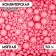 Confectionery sprinkling with a soft center "Pearls", pink, 50 g
