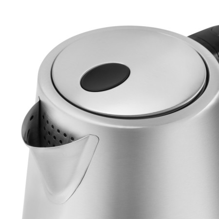 Electric kettle Vitek VT-7040, metal, 1.7 l, 2200 watts, silver-black-2