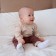 Kidsa (sweatshirt, trousers) minku, beige/brown color, height 80-86 cm