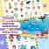 The book "Educational posters", A4, 9 posters, Disney