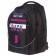 Youth backpack 42 x 30 x 20 cm, ergonomic back, Hatber Street, Don’t look Back, black NRK_90094
