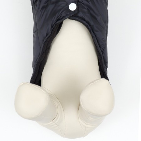Jacket for dogs "Sport" with a hood, size l, black-5