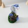 Piggy bank Polystone "Snake with a tub with a tub" MIX 7x6x10 cm