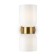 Wall lamp 60W, 2HE27, 29x15 cm, brass