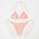 Separate Minaku swimsuit with sequins pink color, size 46