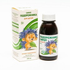 Plantain syrup for children, 100 ml