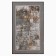 Discovery carpet 9924, 100x200cm, gray color, felt, polyamide 100%