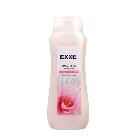 Nourishing cream gel shower EXXE "Macadamia and Lotus", 400 ml