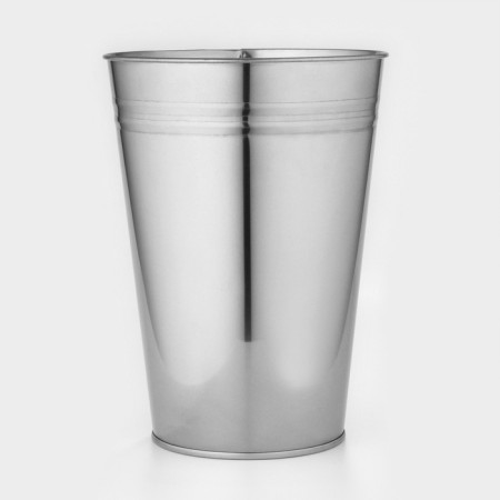 Vazon without pens, 7 l, h = 29 cm, stainless steel, GOST-1