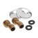 Comer for the Everest bath B22 -029M, single -leaf, flat spout, chromium
