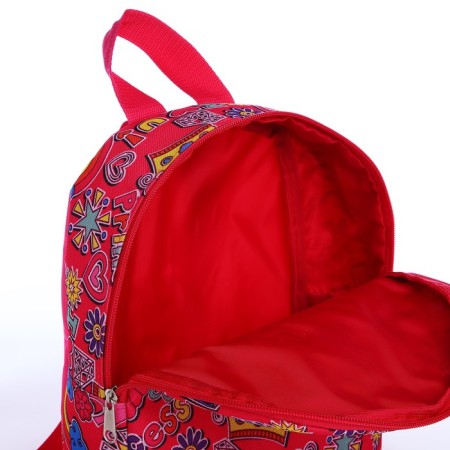 Baby backpack on lightning, pink color-5