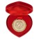 Medal in the velvet box “Golden Wedding 50 Years”, D = 5 cm.