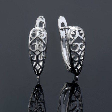 Schwenzes "curls", silver color