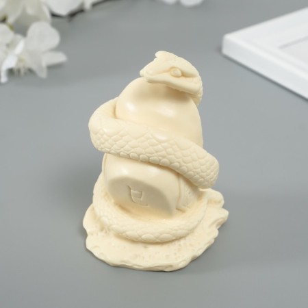 Molds Silicon "Snake. I knocked wisdom." 8.5x6.5x5.5 cm-1