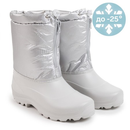 Winter boots from an EVA with a combined top (Pearl, 27)