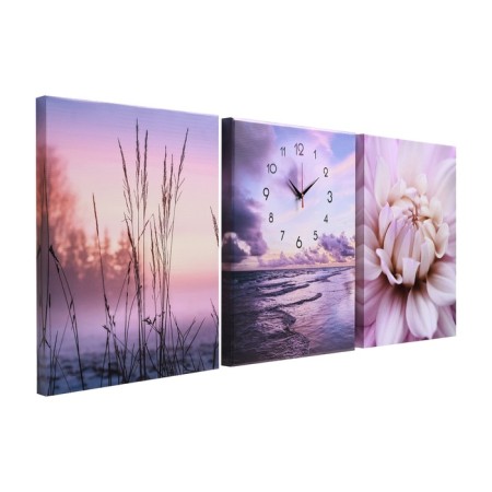 Carty watch Wall Modular "Nature", triptych, silent, 30x40 cm-1