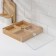 Box for storage of the share Striata, 28 × 28 × 7 cm, bamboo