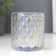 Glass of glass cup per 1 candle "Rombica" pearl 7.5x7x7 cm