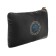 Car carrier pillow of the zodiac Line, lion, 45 x 28 x 12 cm, black