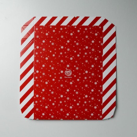 Folding box "From Santa Claus", 20 x 20 x 4 cm, new year-5