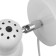 Sconces with the wire "Sevantos" E27 40W white 9x9x14 cm