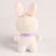 Soft toy "lovely bunny" in a set with stickers, mix