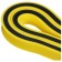 Espander Multifunctional ONLYTOP, 208x1.3x0.45 cm, 2-15 kg, yellow/black color