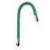 Pour for the Zein mixer, 3/4 ", flexible, silicone, stainless steel, 50cm, plastic mesh, green